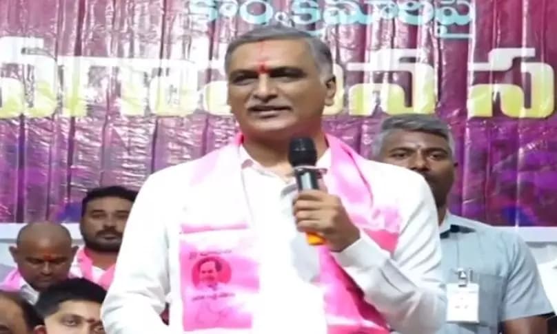 Harish Rao Criticizes Government Over Telangana Agriculture Crisis and Procurement Policies