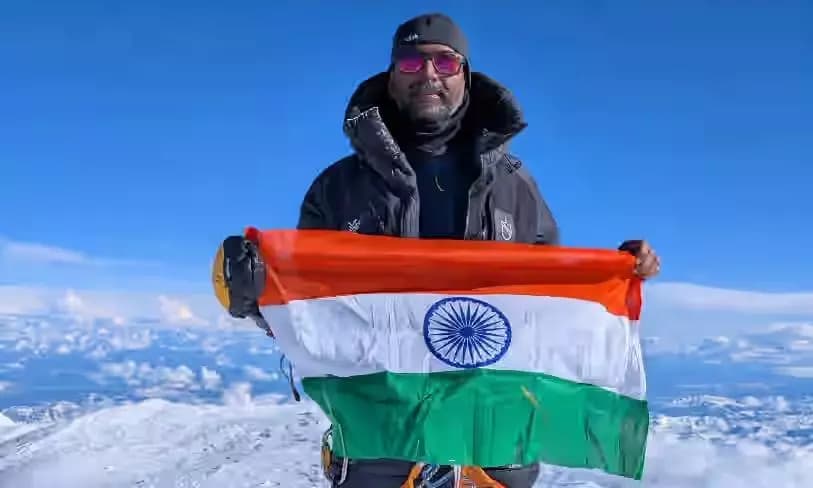 Hyderabad Surgeon Conquers Seven Summits Challenge with Mt. Denali Ascent