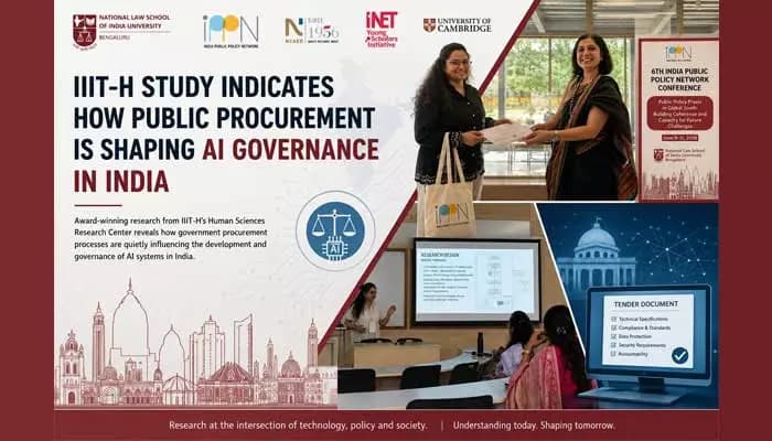 IIIT Hyderabad Study on AI Procurement Wins Best Paper at IPPN 2026