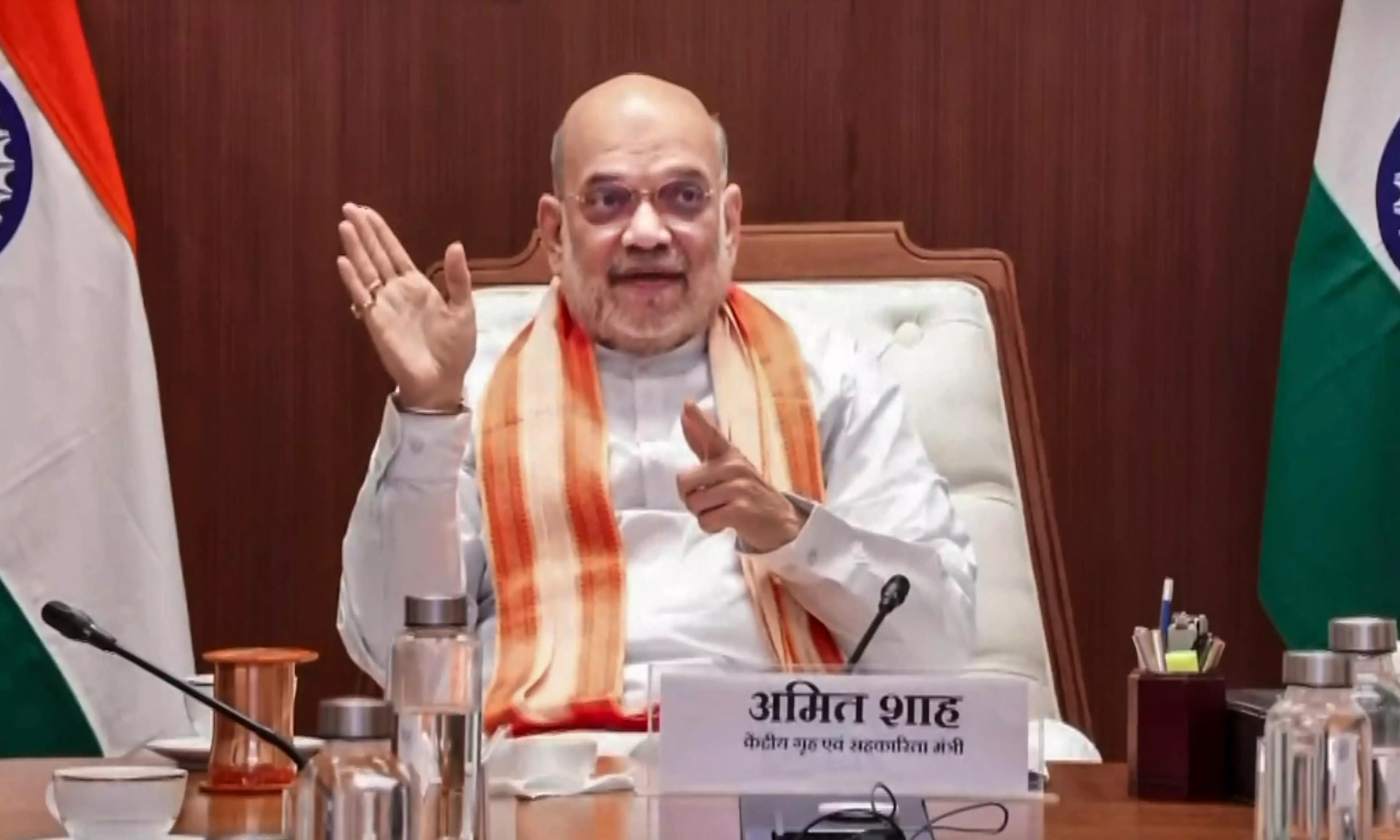 Amit Shah Backs Eknath Shinde as Sole Shiv Sena Chief, Targets Uddhav Thackeray