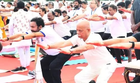 Governor Emphasises Significance of Yoga as a Way of Life in Hyderabad