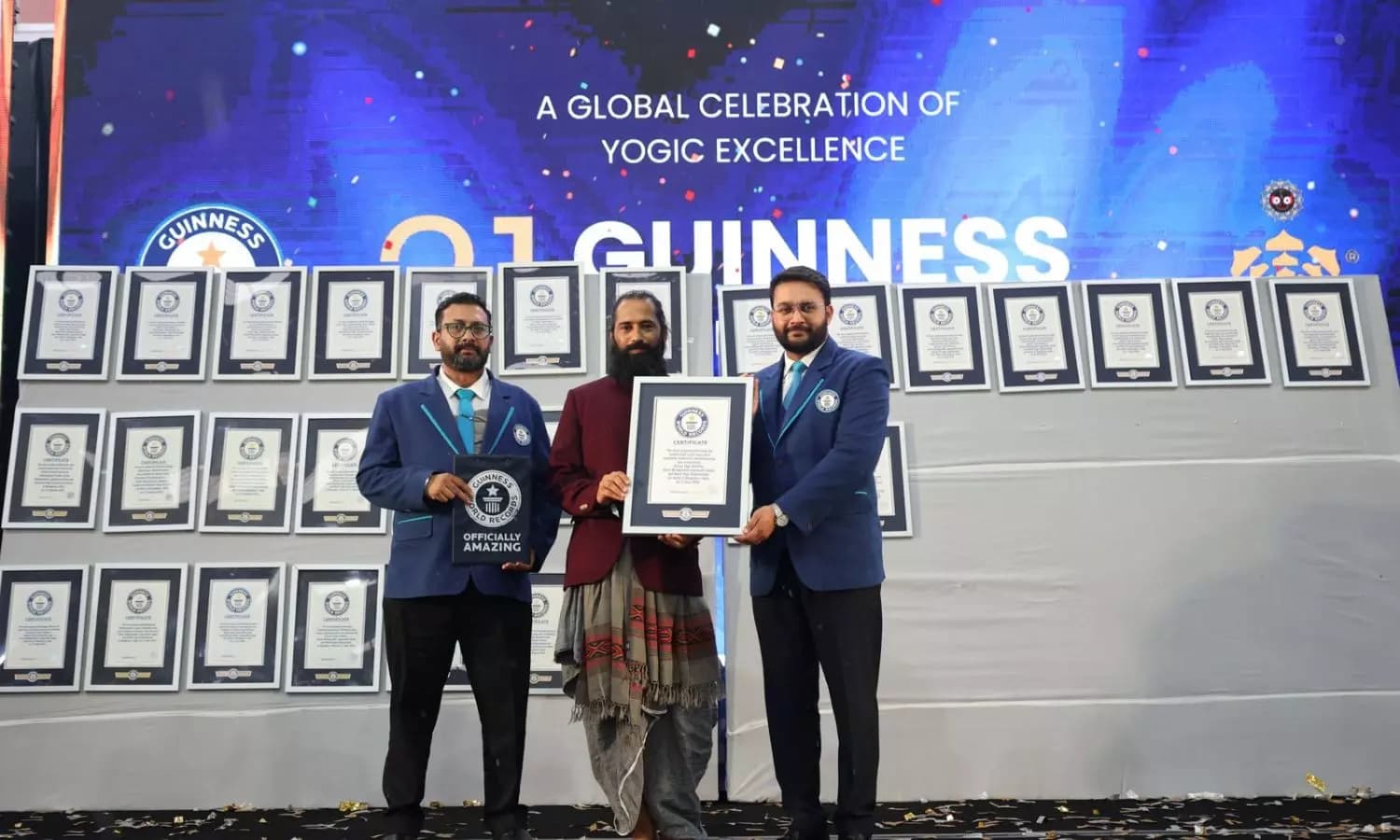 Akshar Yoga Kendraa Sets 21 Guinness World Records on International Yoga Day 2026