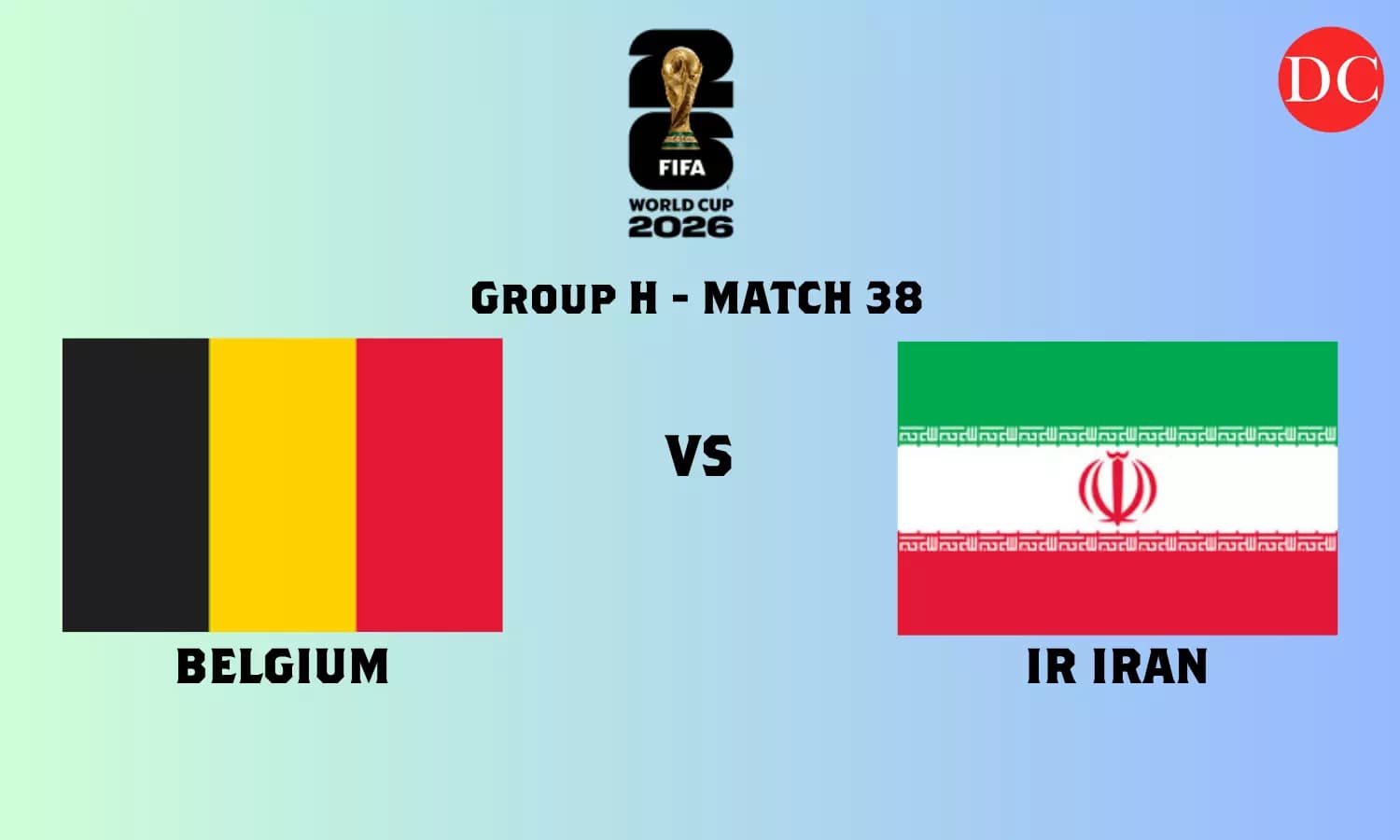 FIFA World Cup 2026: Belgium Faces Motivated Iran at Los Angeles Stadium