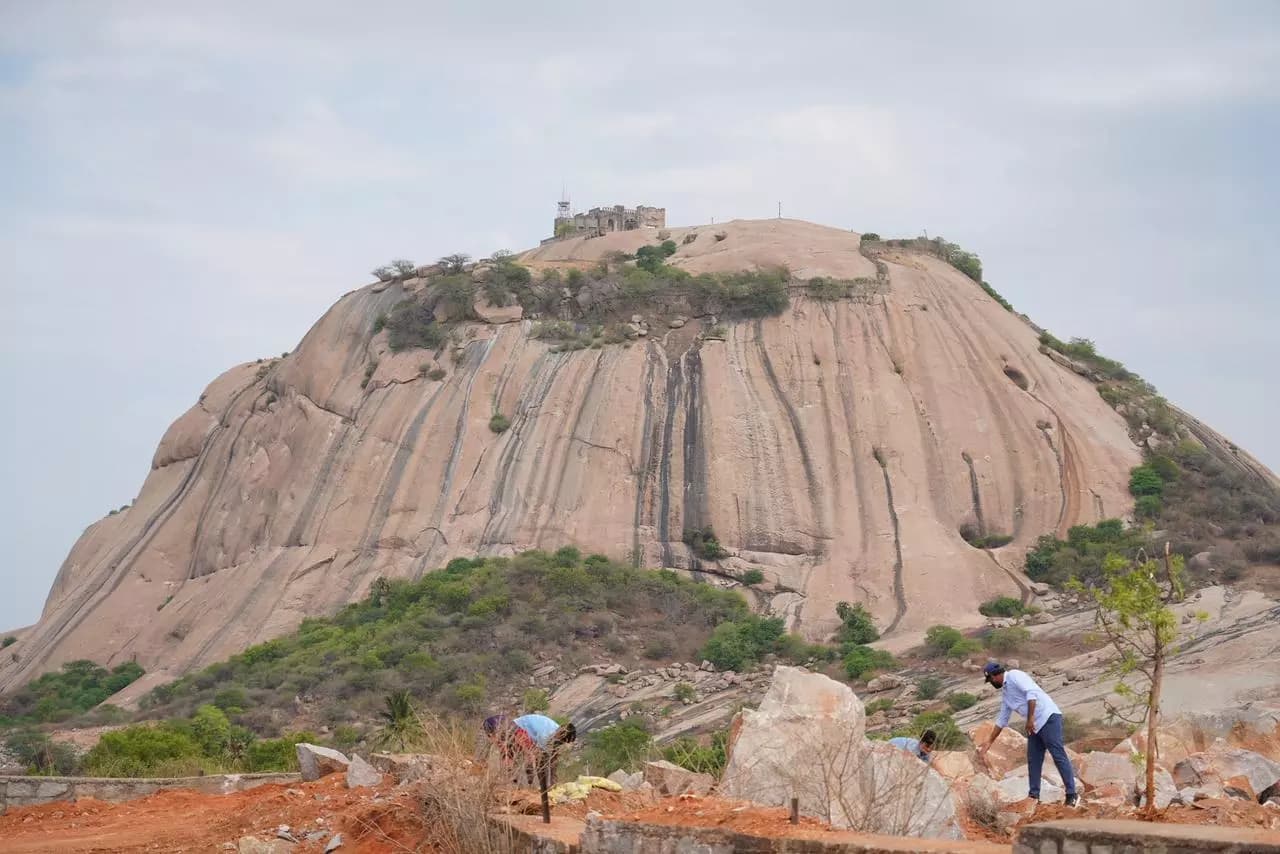 Bhongir Fort Set for Major Upgrades Including New Passenger Ropeway System