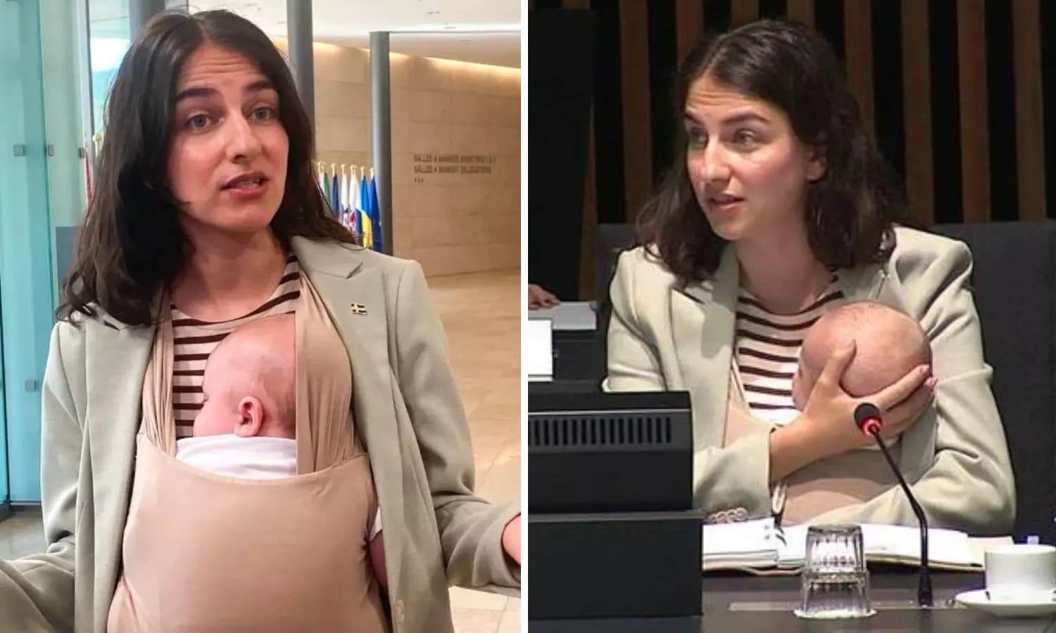 Swedish Minister Brings Baby to EU Climate Talks to Champion Parental Leave