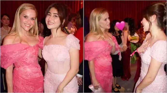 Aditi Bhatia Meets Hollywood Star Reese Witherspoon at Elle Event in New York
