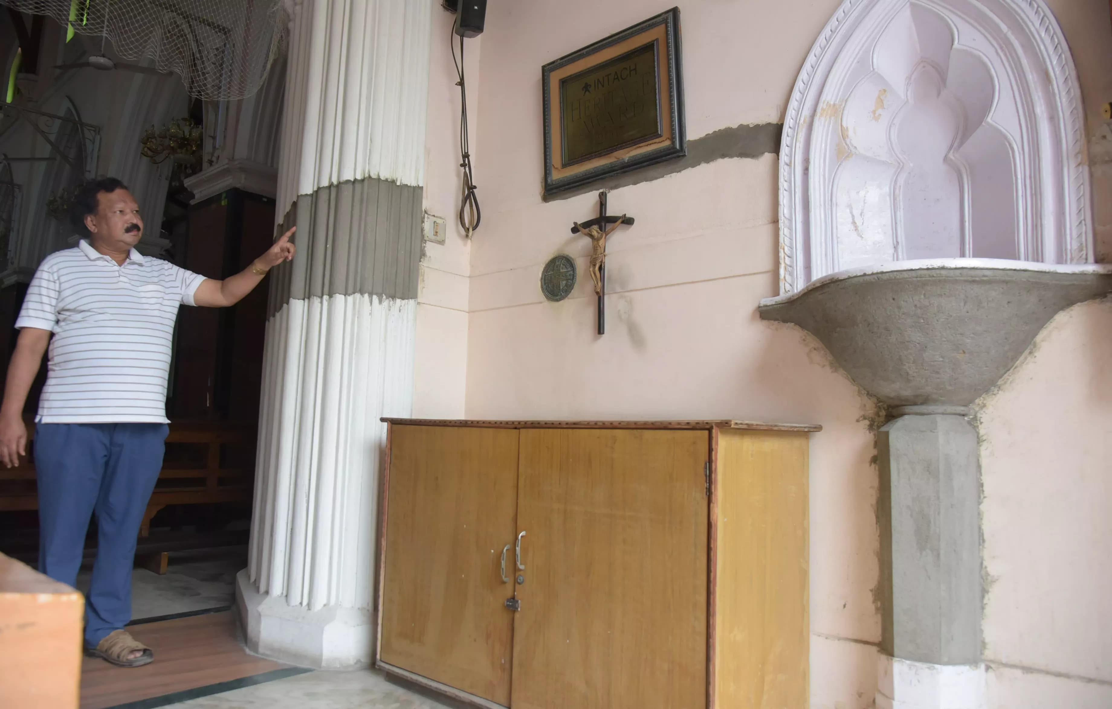 St Mary’s Basilica Repairs in Secunderabad Spark Serious Heritage Concerns