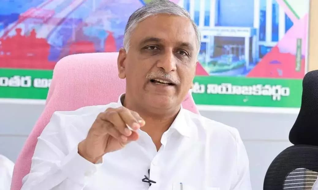 Harish Rao Challenges Revanth Reddy Over New Tungabhadra Water Agreement