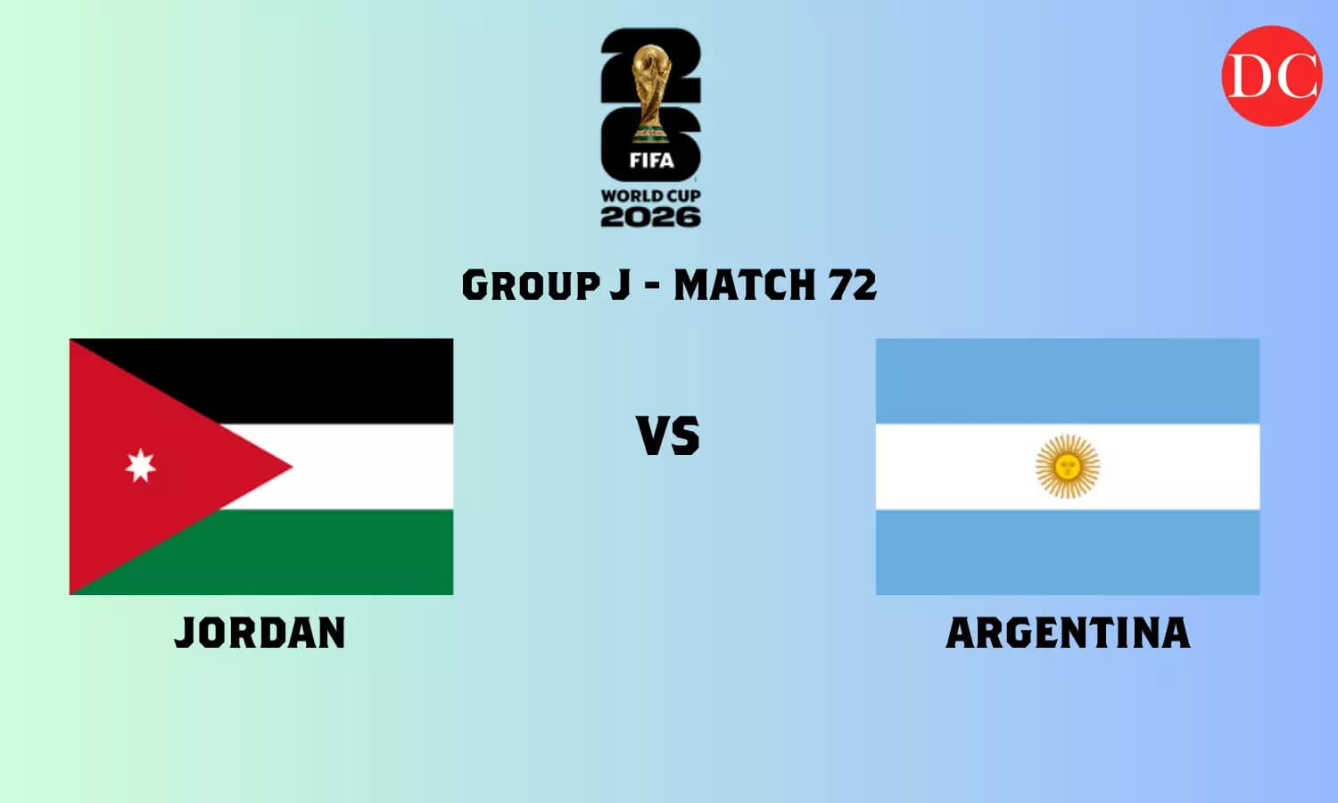 FIFA World Cup 2026: Argentina Faces Jordan at Dallas Stadium in Group Finale