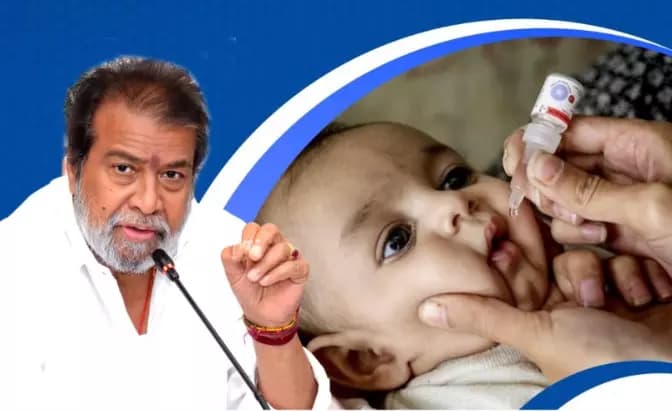 Telangana Launches Statewide Pulse Polio Immunisation Drive to Protect Children