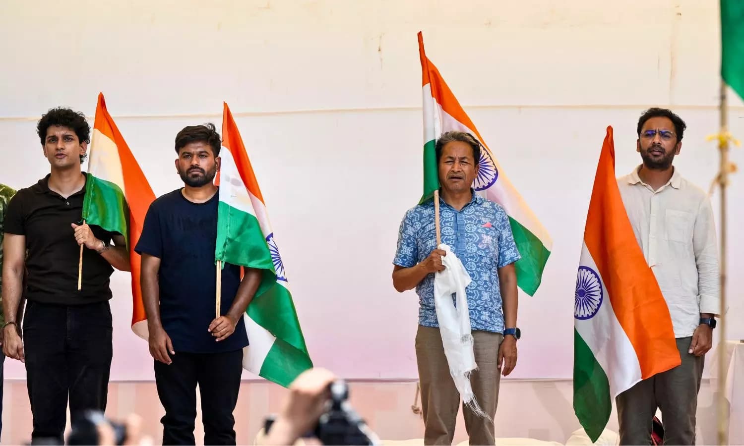 Sonam Wangchuk Begins Hunger Strike Demanding Resignation of Education Minister Dharmendra Pradhan