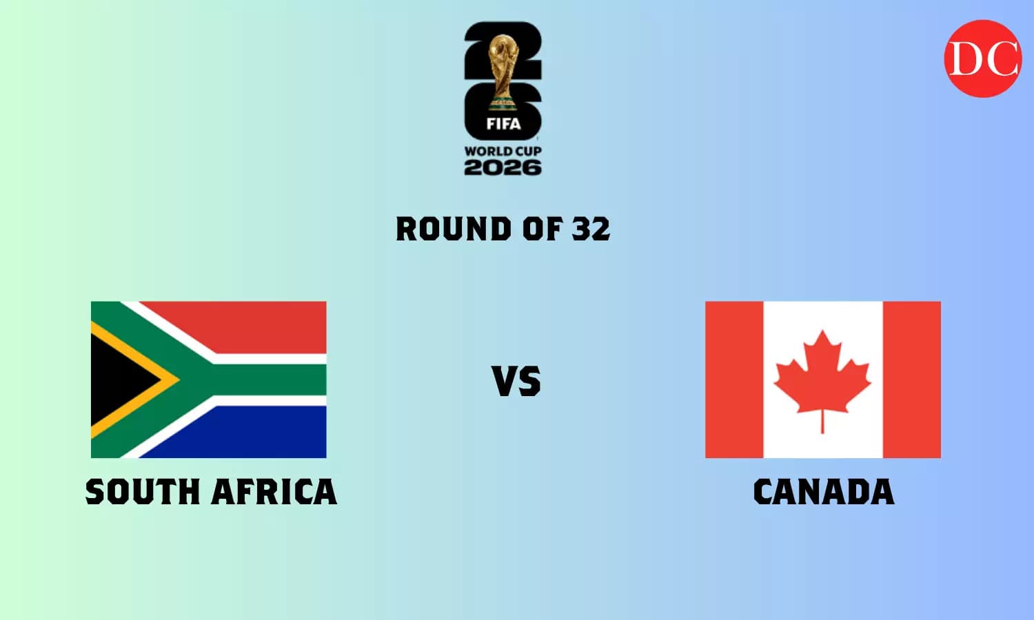 Canada vs South Africa Set for Historic FIFA World Cup 2026 Knockout Match