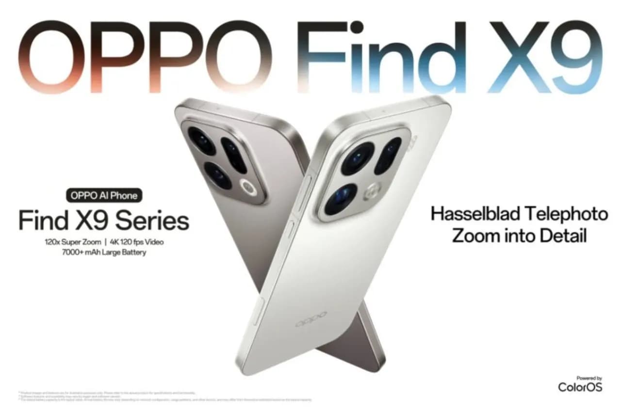 OPPO Find X9 Price Jumps by Rs 10,000 as Global Costs Push Up Smartphone Pricing