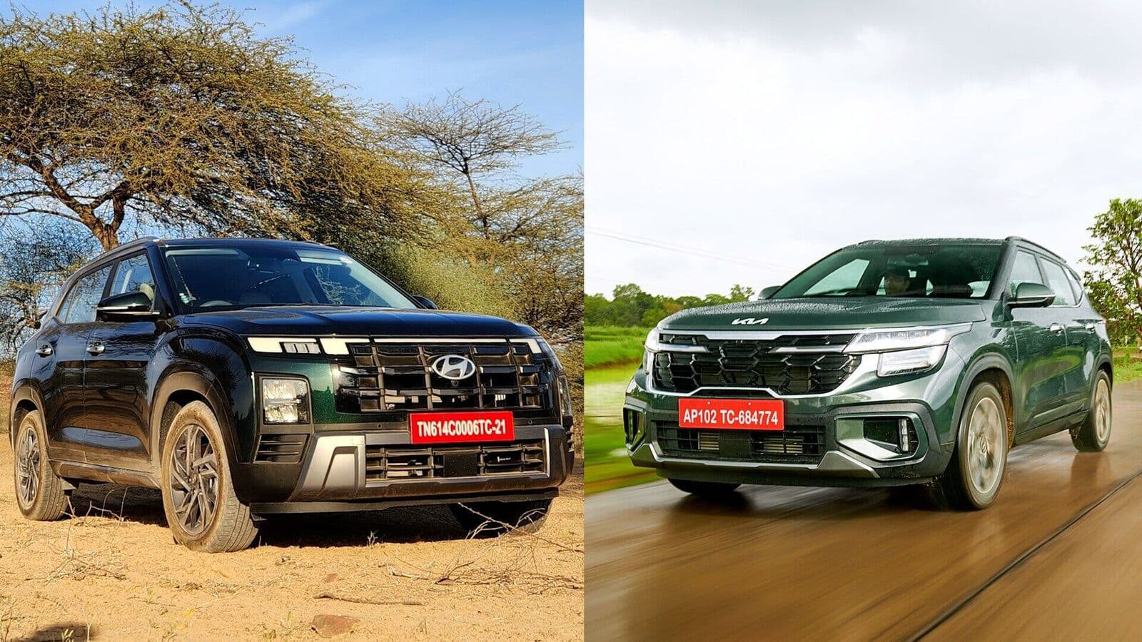 Hyundai Creta vs Kia Seltos: Choose Wisely with your 18 Lakhs Budget