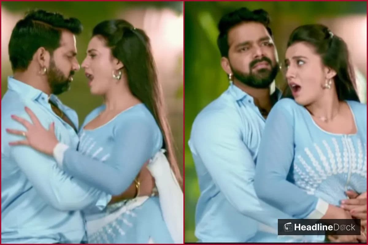 Pawan Singh & Akshara Singh's Viral Holi Song Sparks Controversy Again