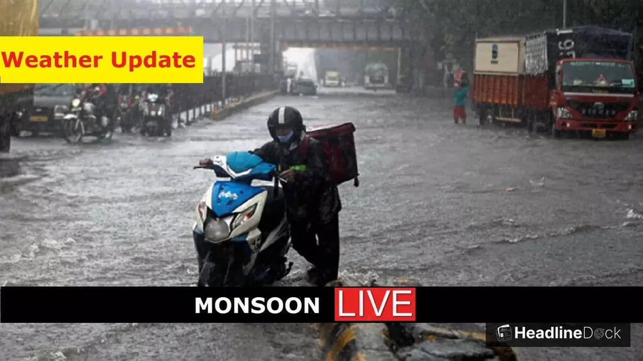 Monsoon Front Intensifies: Thunderstorms and Rain Alerts Issued for Multiple States