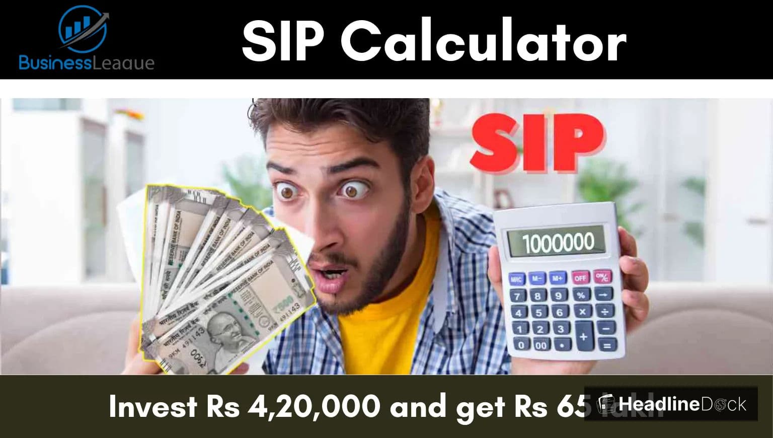 HeadlineDock: SIP Calculator 2026: Monthly Investment to Build ₹10 Lakh Corpus