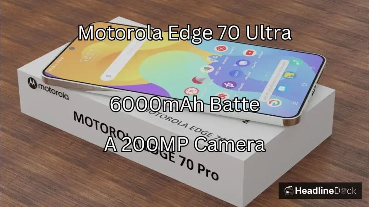 Motorola Edge 70 Fusion Launches with Record-Breaking Battery and Camera