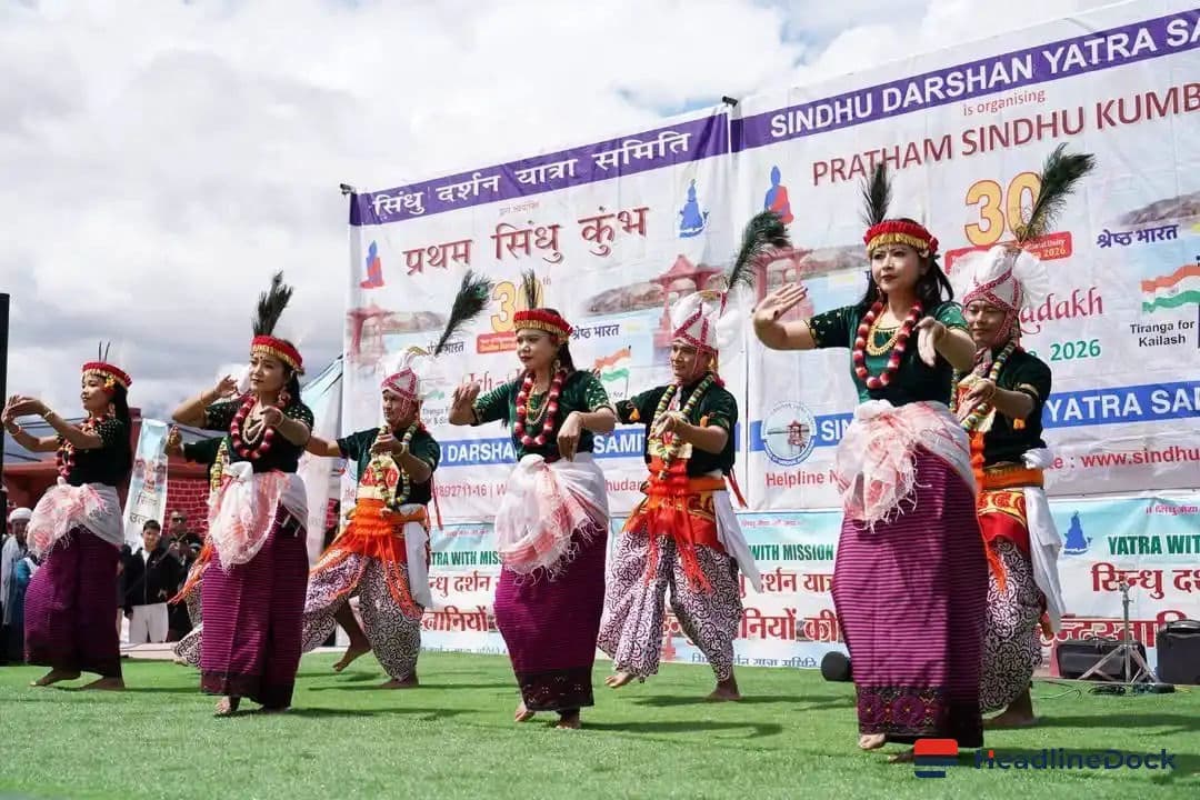 30th Sindhu Darshan Yatra and First Sindhu Kumbh Open in Leh