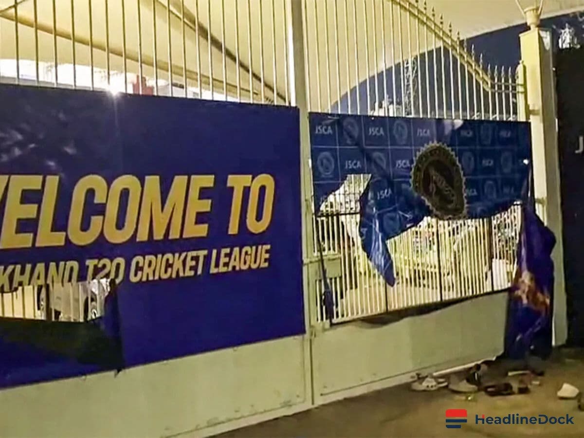 Stampede-like Situation at Jharkhand Premier League Final Leaves Several Spectators Injured