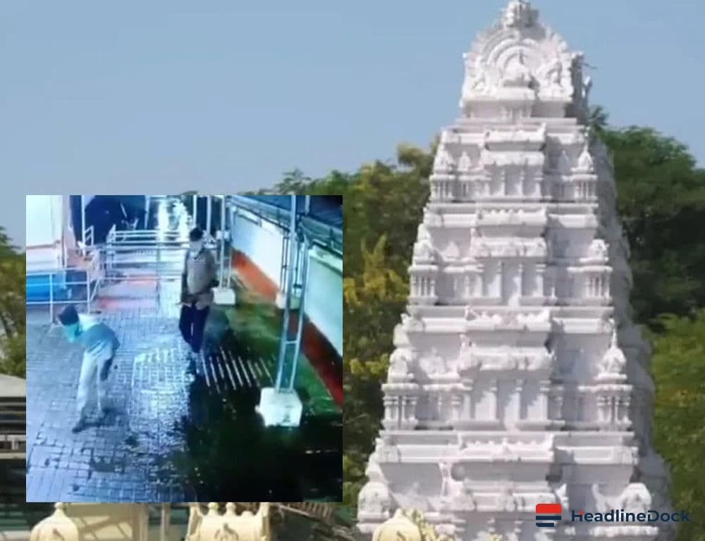 Silver Crown Stolen from Basar Saraswati Temple in Midnight Security Breach