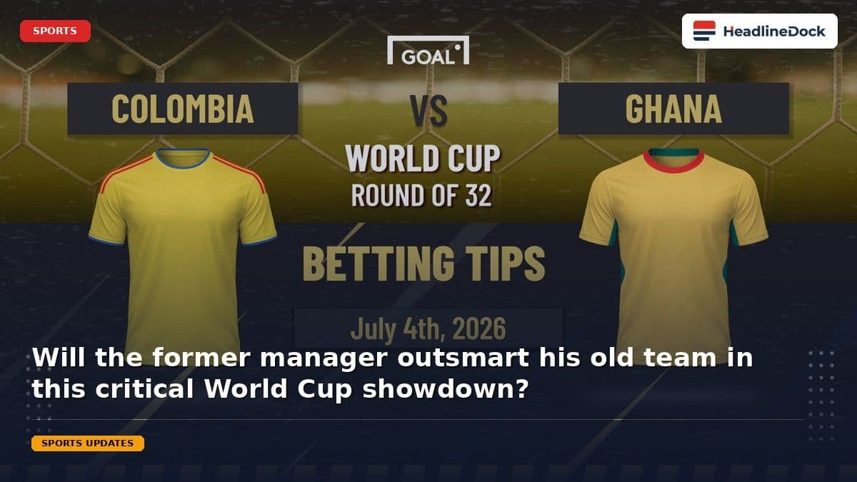 Colombia Faces Ghana in High-Stakes World Cup Clash in Kansas City