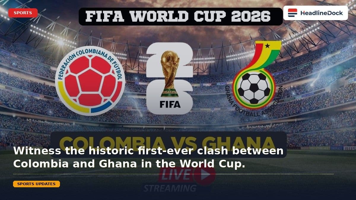 Colombia vs Ghana: A Historic World Cup Round of 32 Showdown