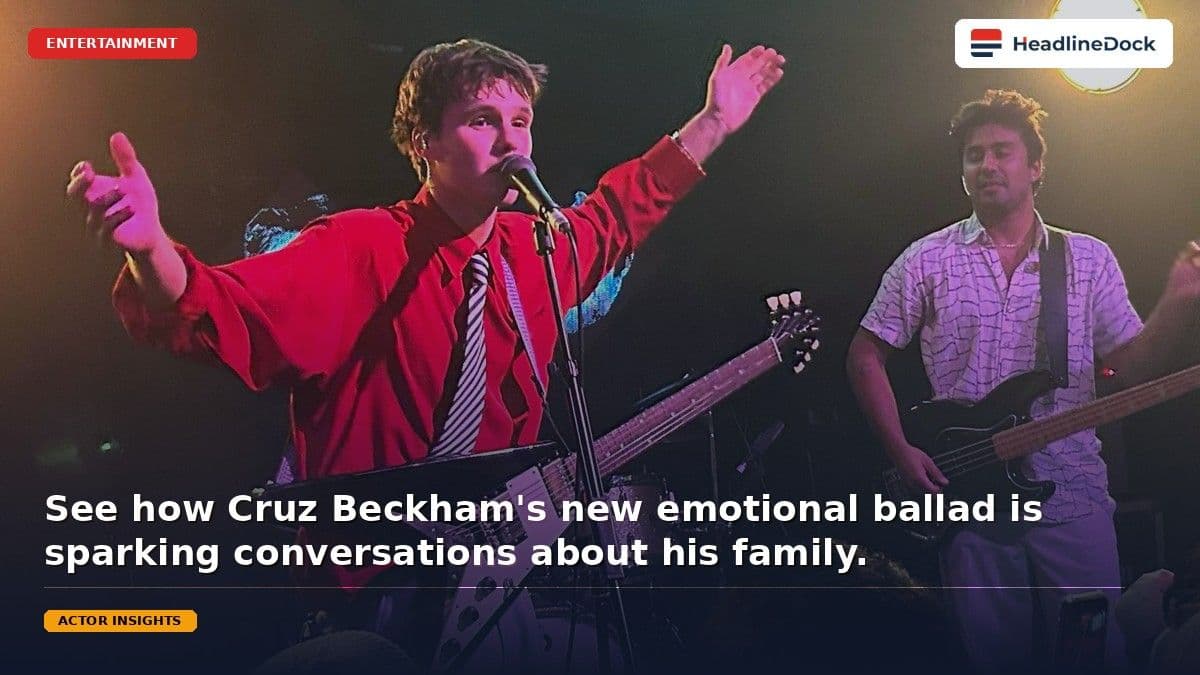 Cruz Beckham Prepares for Debut EP Release Following Intense Fan Speculation