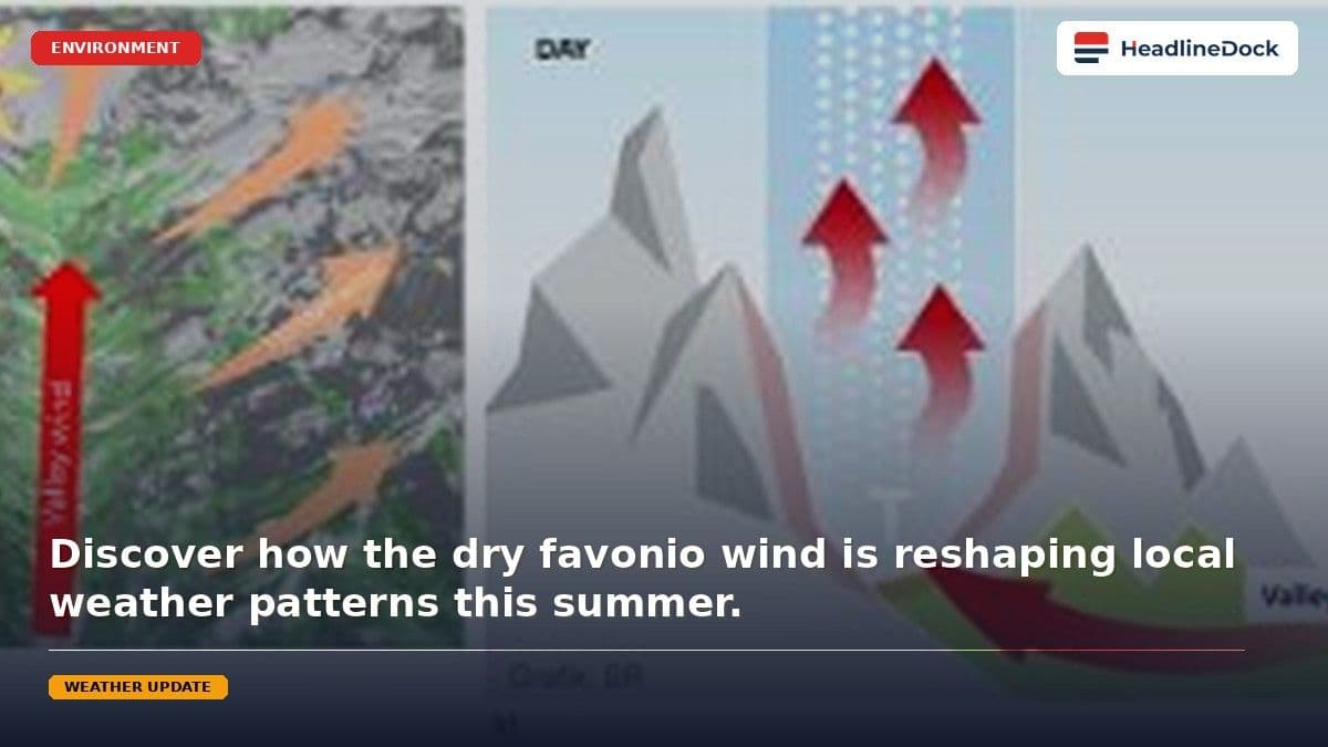 Favonio Wind Offers Brief Reprieve as Europe Prepares for Returning Heatwave
