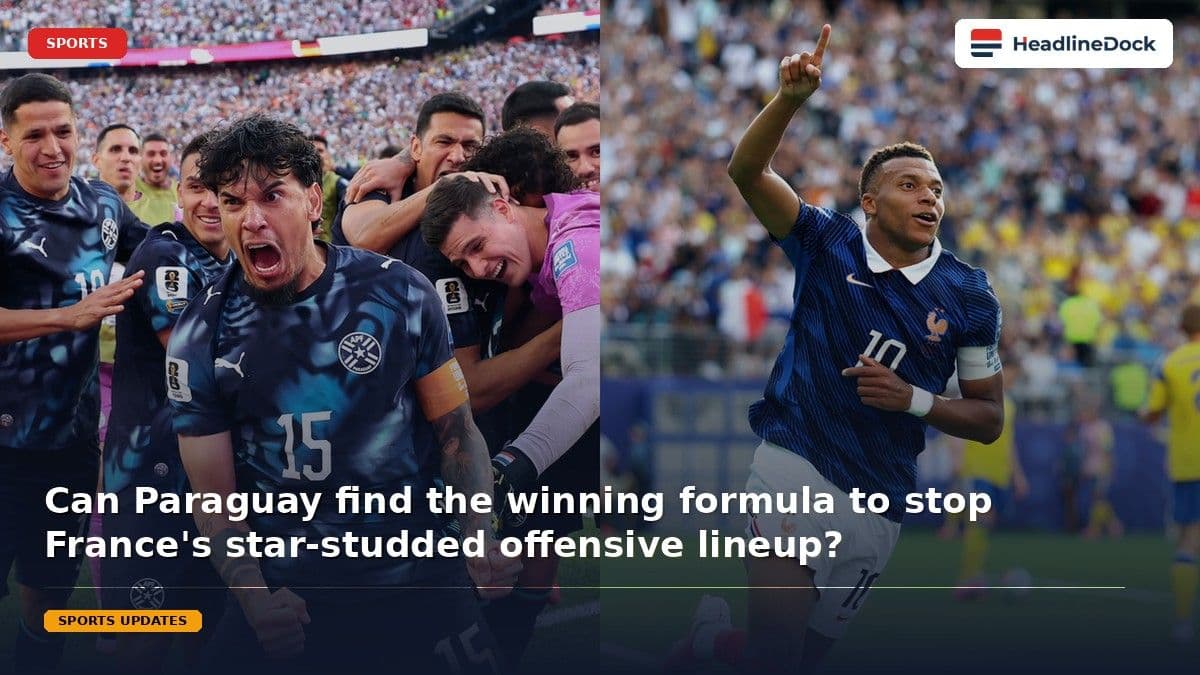 France vs Paraguay: Tactical Strategies for a High-Stakes World Cup Clash