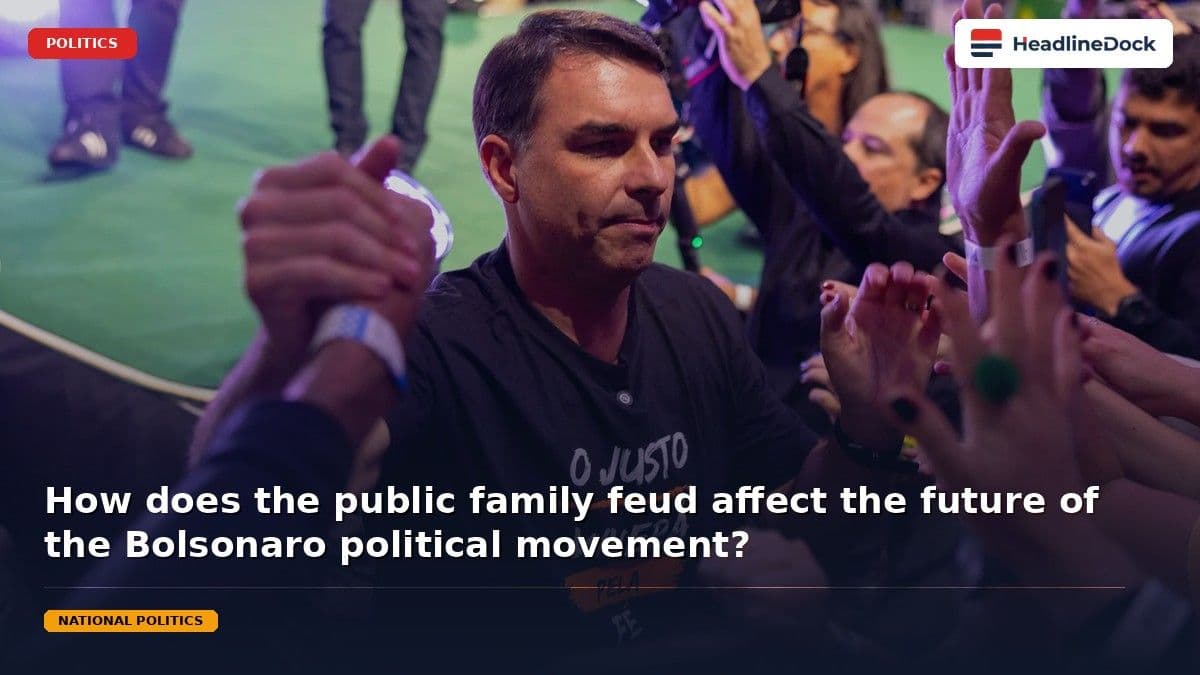 Political Fallout: The Impact of the Rift Between Flávio and Michelle Bolsonaro