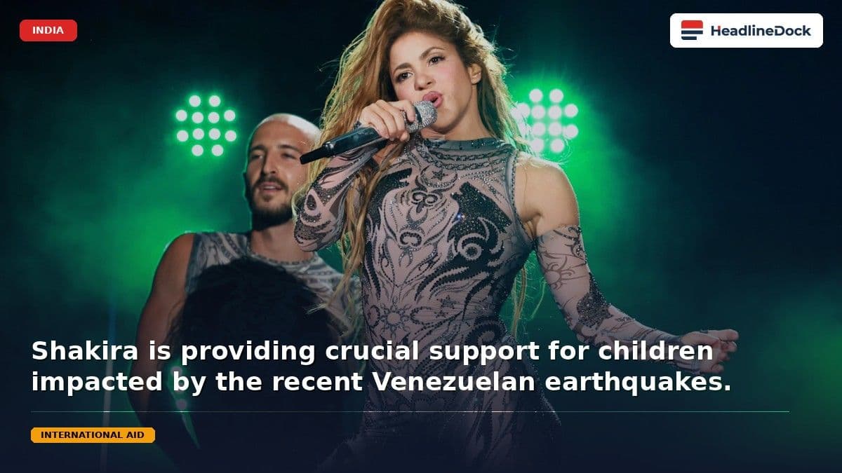 Shakira Partners With Global Citizen To Support Educational Relief In Venezuela