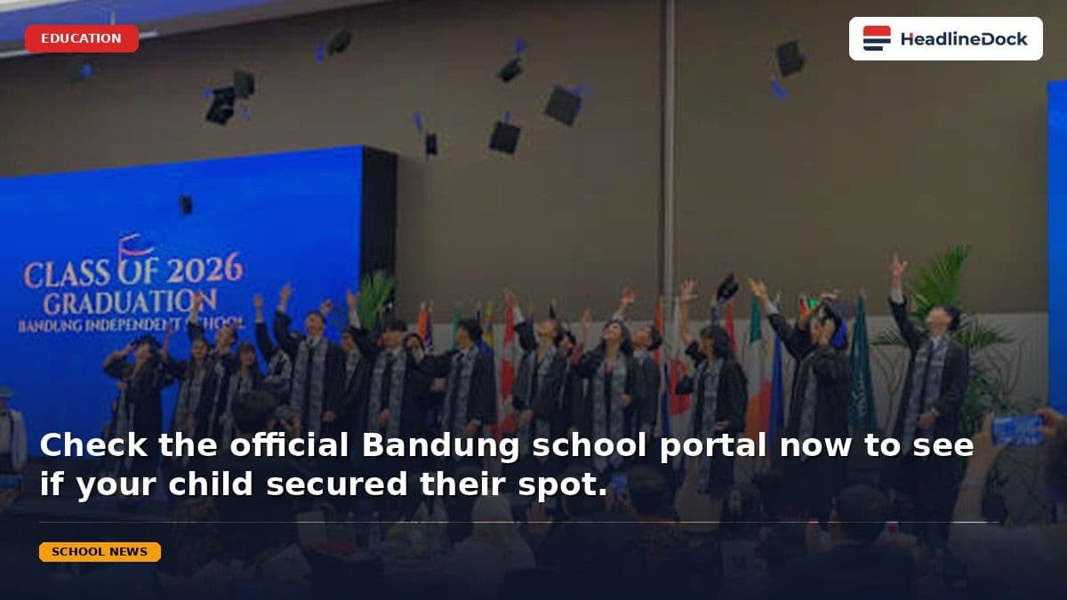 SPMB Kota Bandung 2026 Results: Phase Two Admissions Now Being Released Online