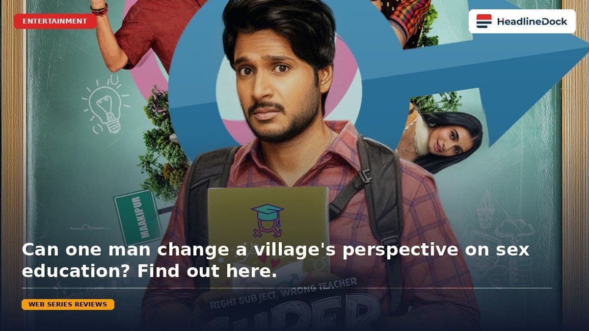 Super Subbu Review: Sundeep Kishan Balances Humor and Social Commentary in New Series