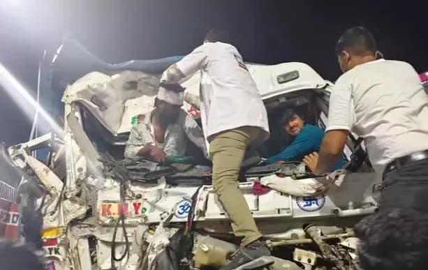 Tragic Accident Rescues Tipper Driver after Near-Hour Effort