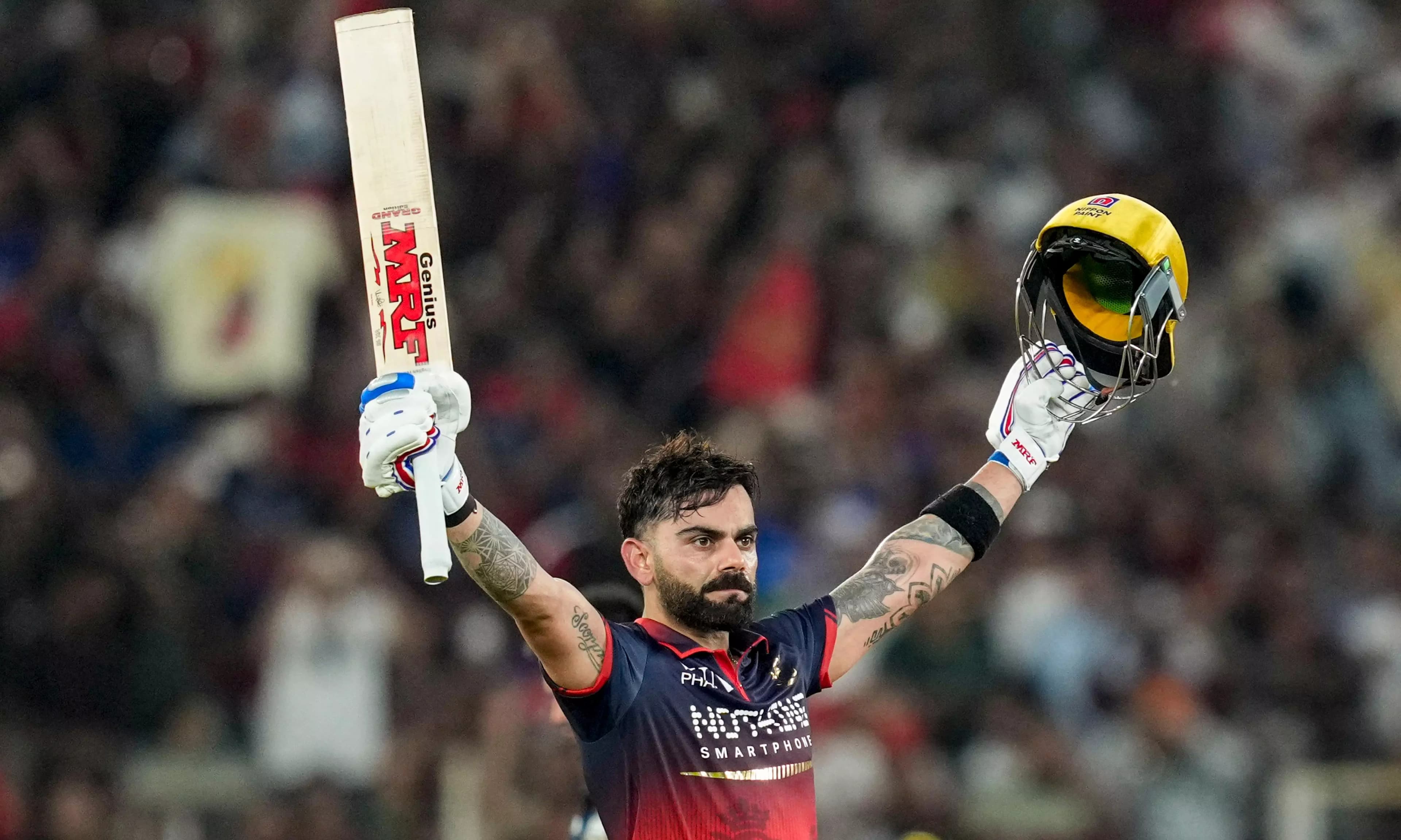 Kohli Celebrates RCB's Second IPL Title