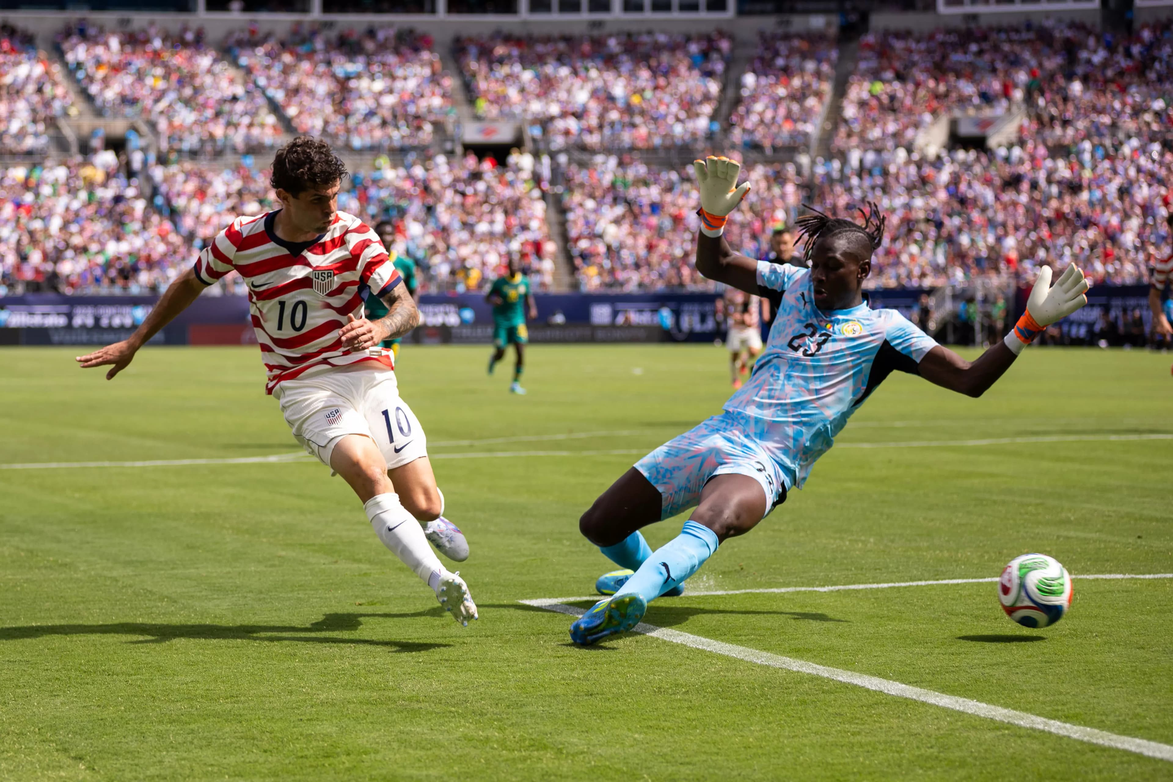 Pulisic Scores First Goal for U.S. in Months as Team Beats Senegal