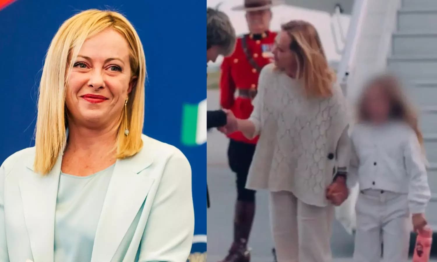Giorgia Meloni Wins Hearts at G7 Summit After Arriving with Daughter Ginevra