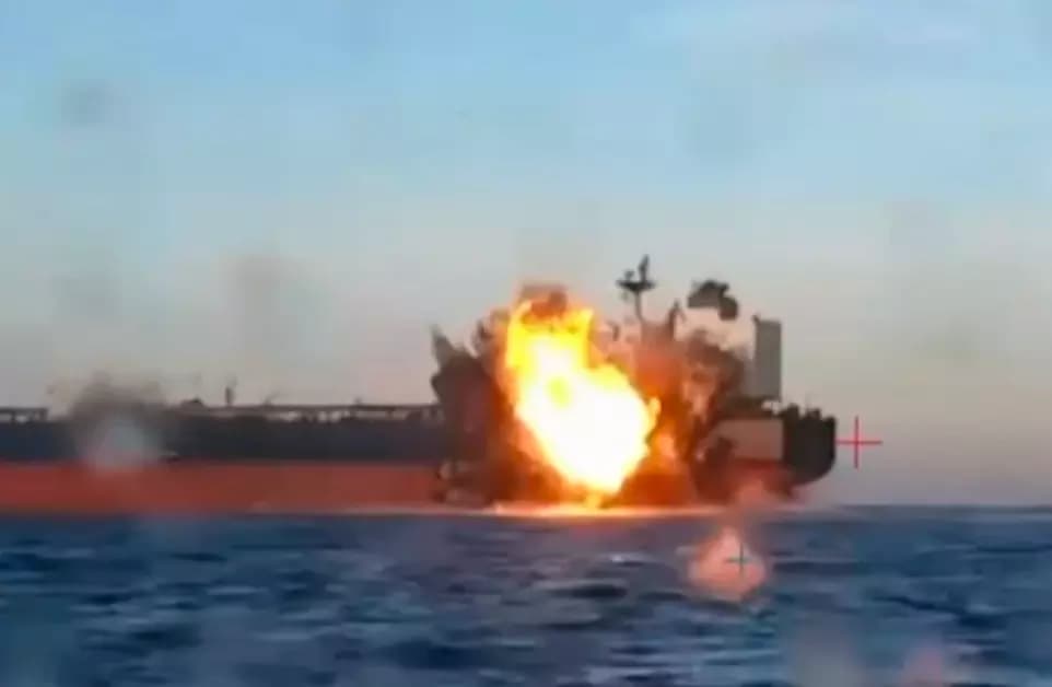 Russian Drone Strike Hits Two Civilian Ships in Black Sea, One Killed