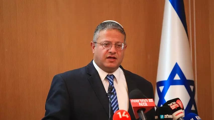 Itamar Ben Gvir Demands Destruction in Lebanon After Four Israeli Soldiers Killed