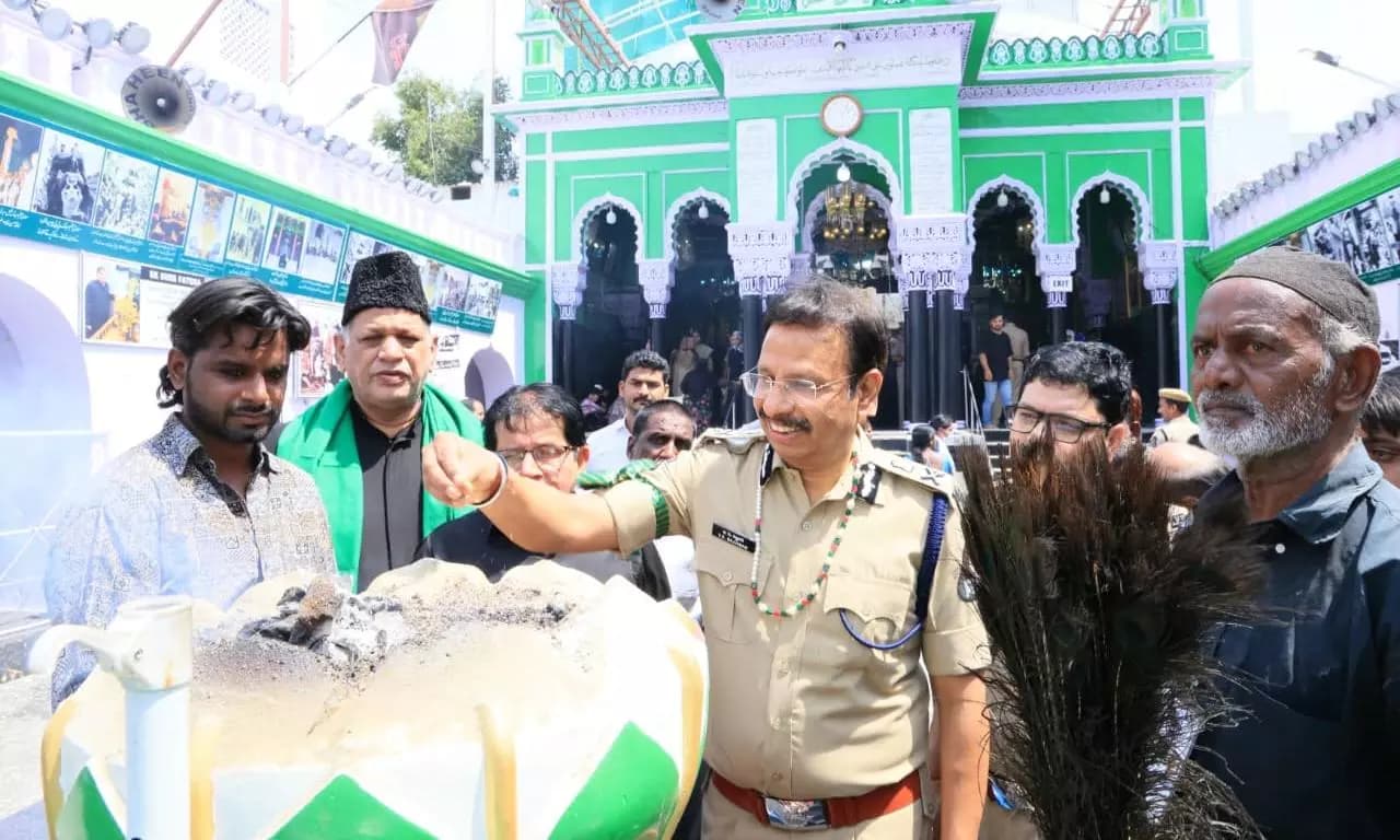 Police Commissioner V.C. Sajjanar Reviews Security for Muharram Procession in Hyderabad