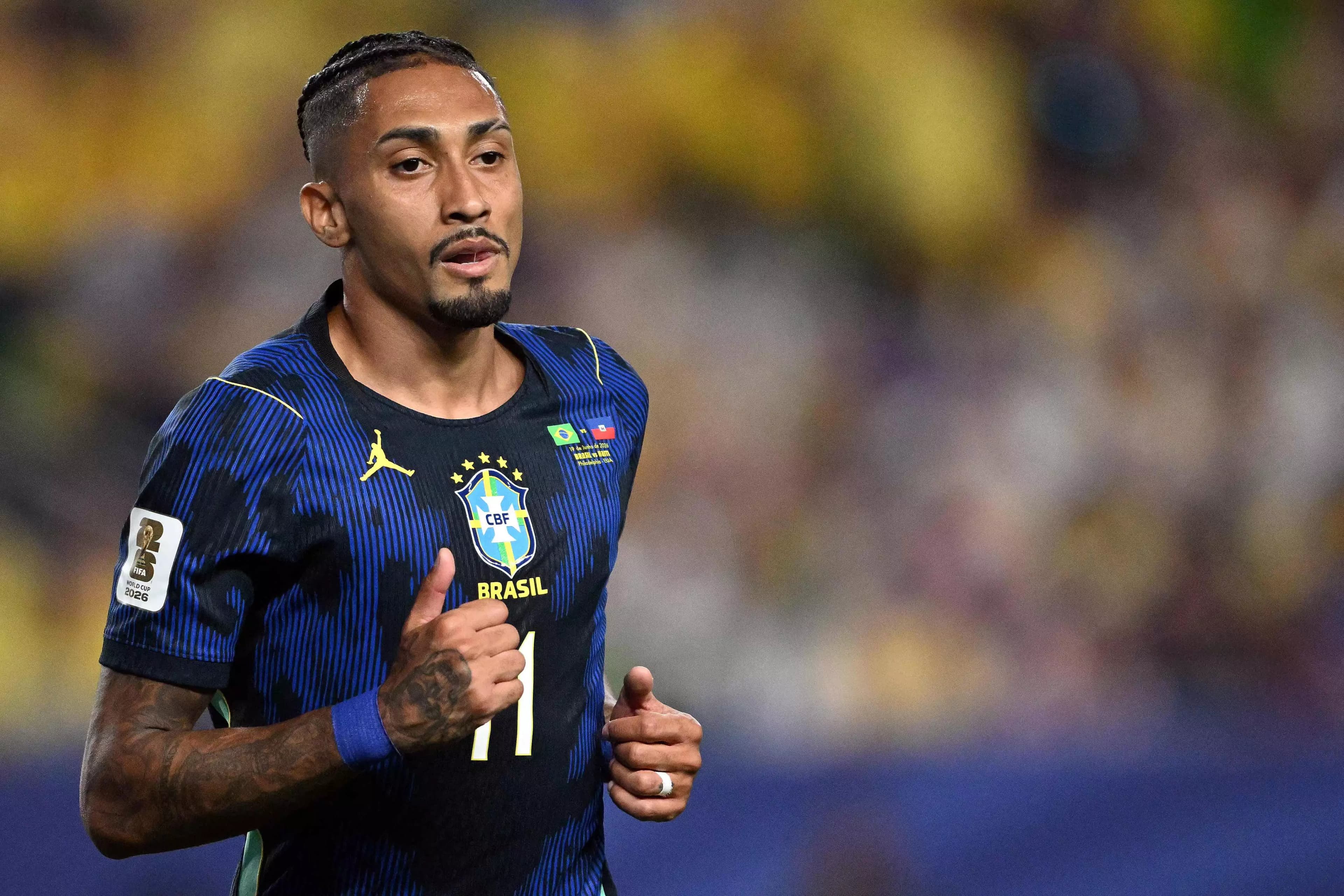 Brazil Forward Raphinha Undergoes Intensive Treatment for Hamstring Injury at World Cup