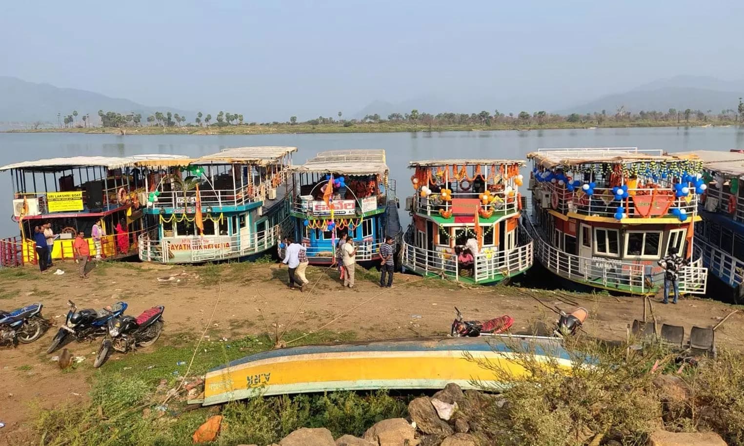 Tourism Boat Operators Protest Safety Audit Delay on Godavari River Route