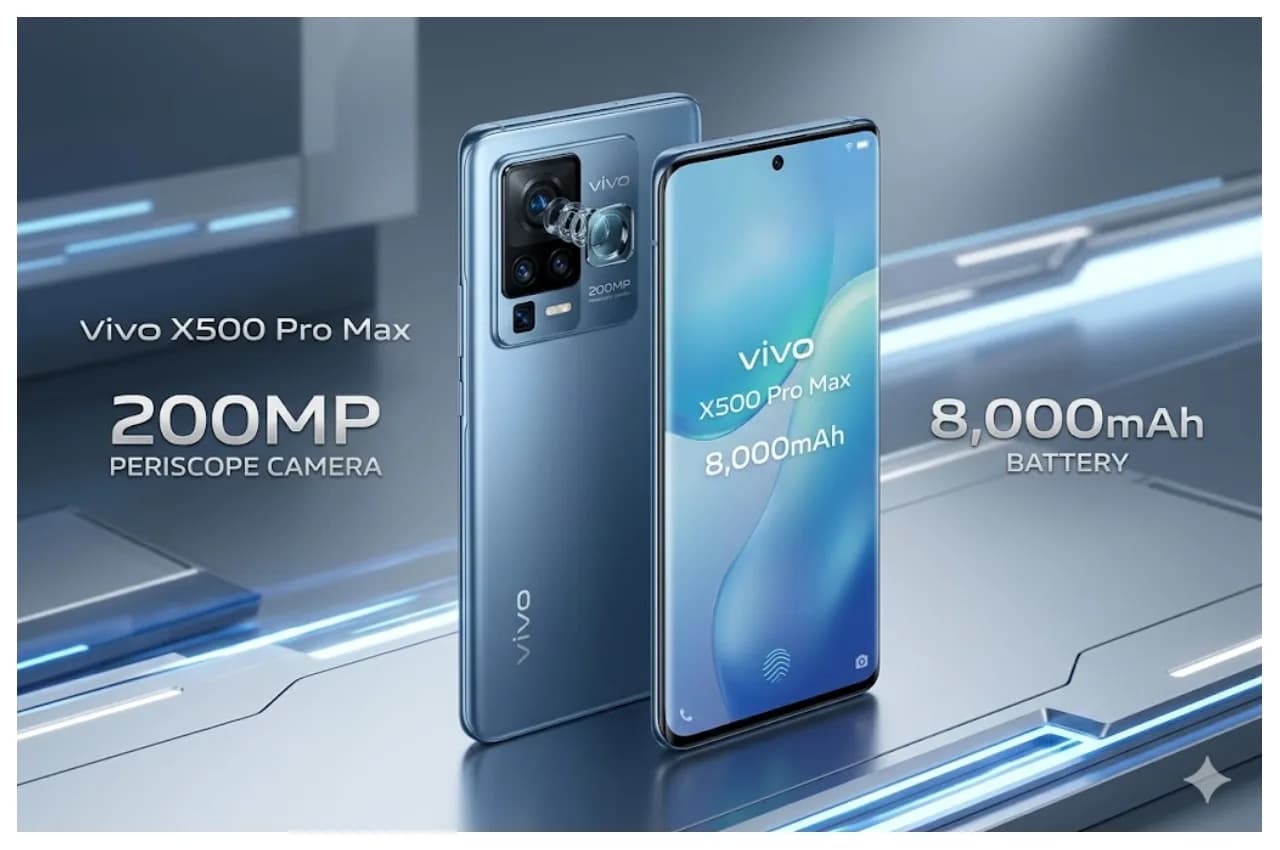 Vivo X500 Pro Max to Feature 200MP Periscope Camera and Robust Battery