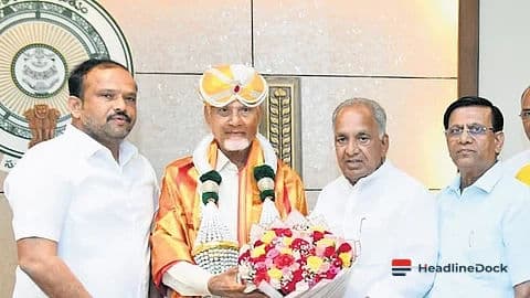 Leaders Jointly Inaugurate New Gates of the Tungabhadra Project in Hosapete