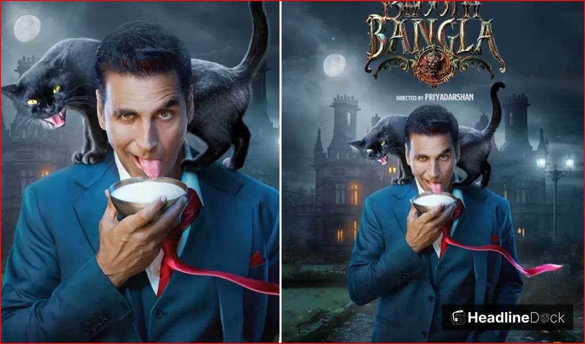 Akshay Kumar’s Hilarious New 'Bhoot Bangla' Song Stirs Nostalgia and Expectations