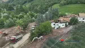 Devastating Landslides Strike Alto Adige as Heavy Storms Hit Merano Region