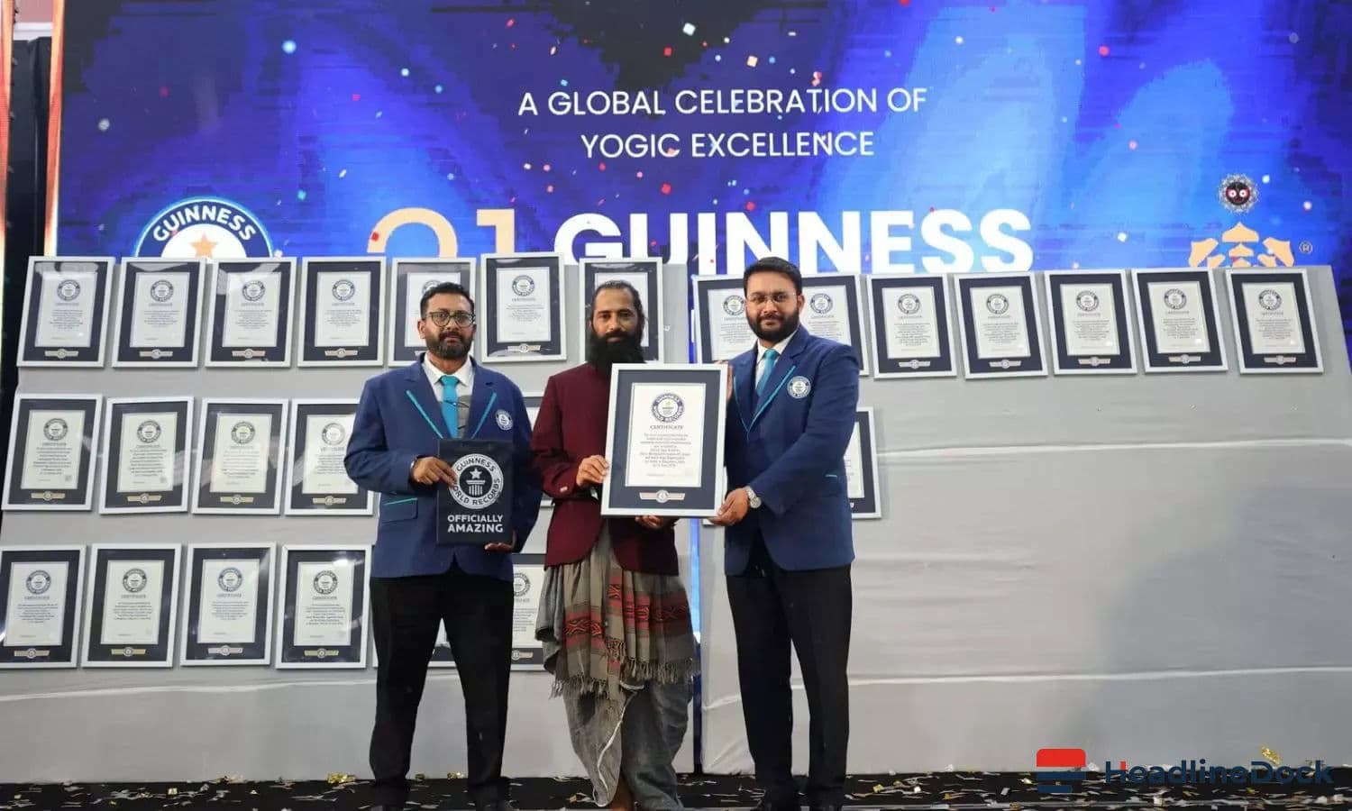 Akshar Yoga Kendraa Sets 21 Guinness World Records on International Yoga Day 2026