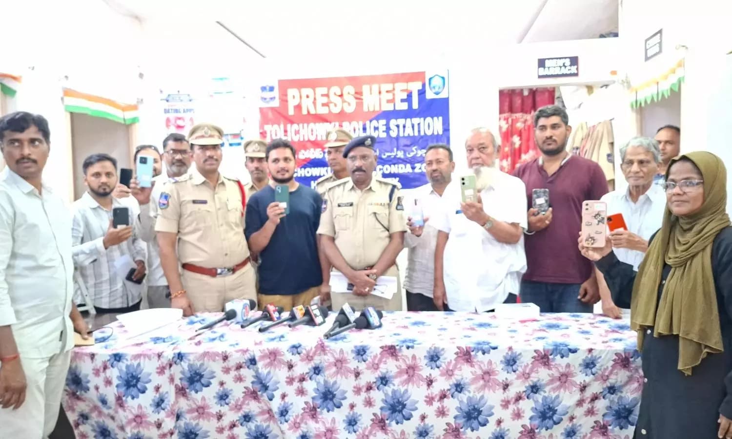Hyderabad Police Recovers Lost Phones from Eight States