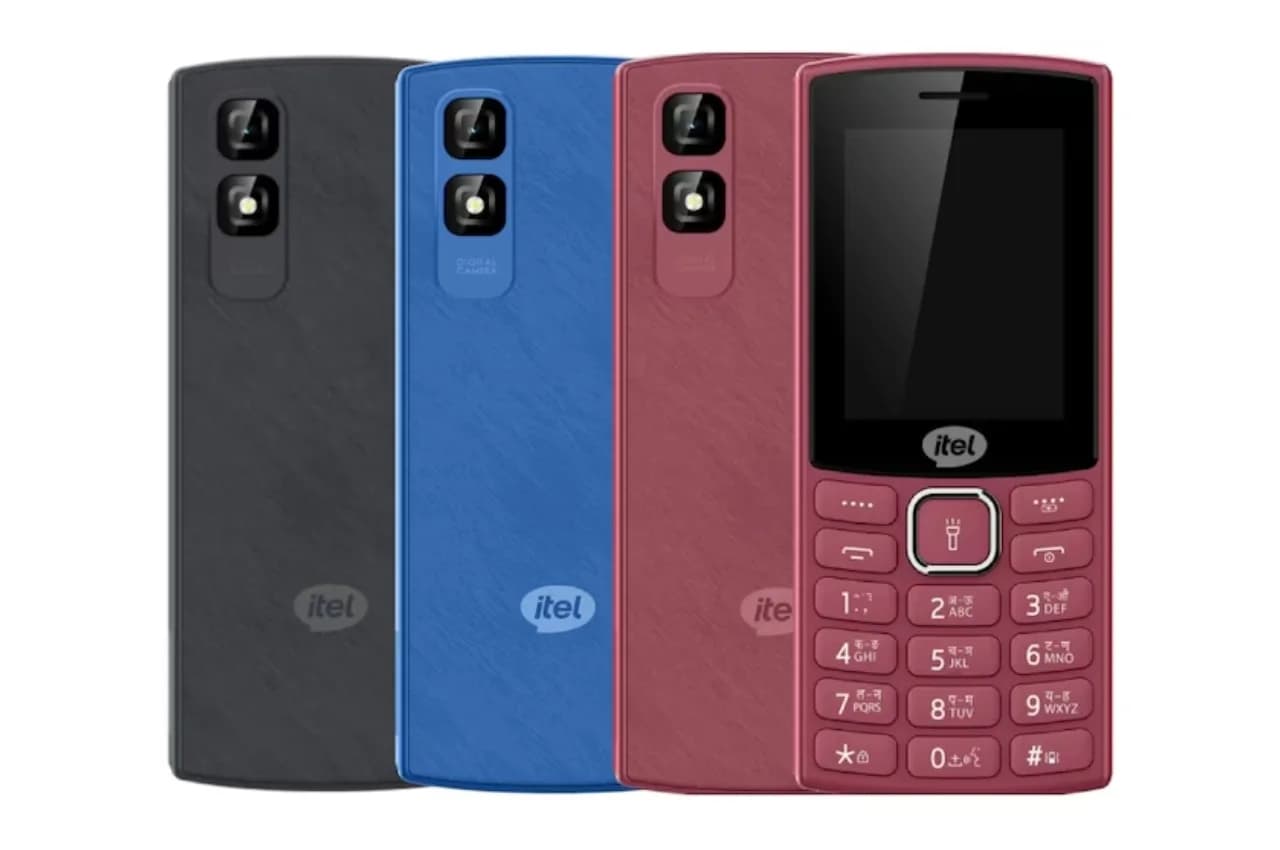 Itel Aqua Launches Feature Phone at ₹1,799 with 2.4-inch Display and 1,200mAh Battery